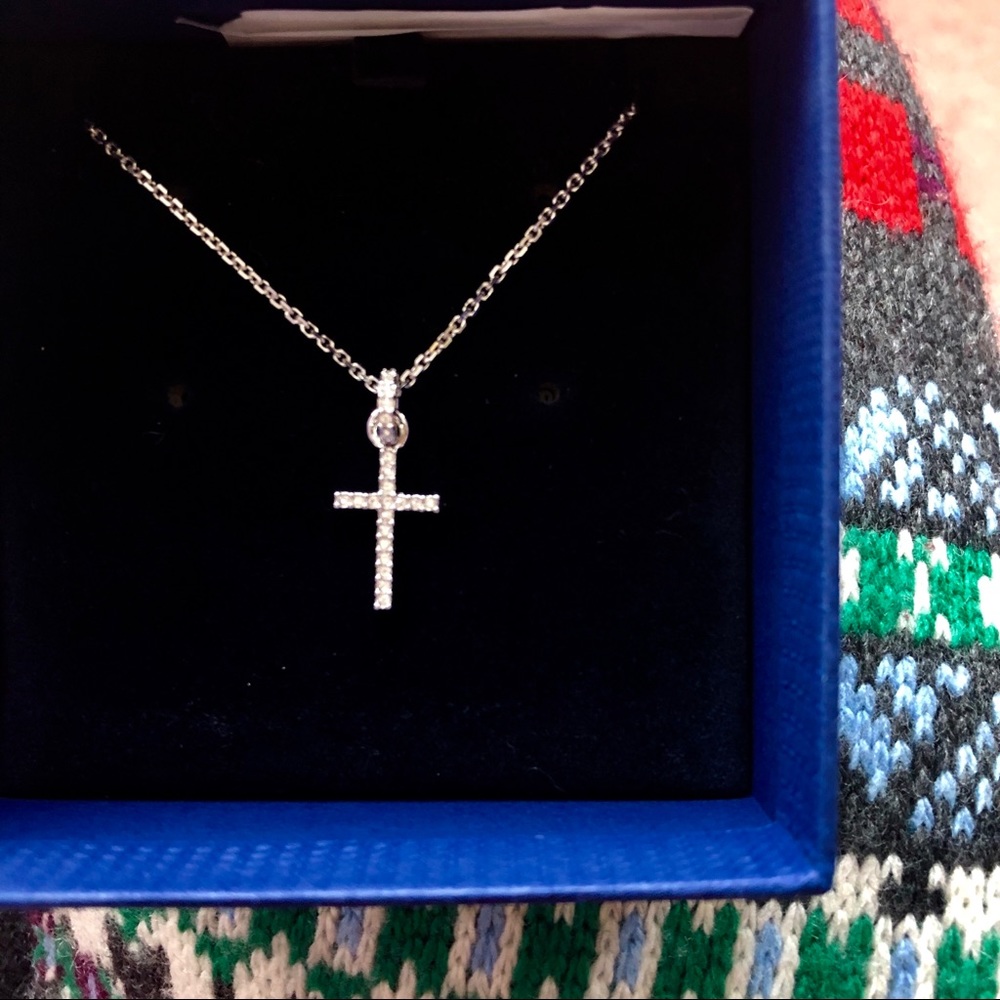 NEW Crystal Cross Necklace